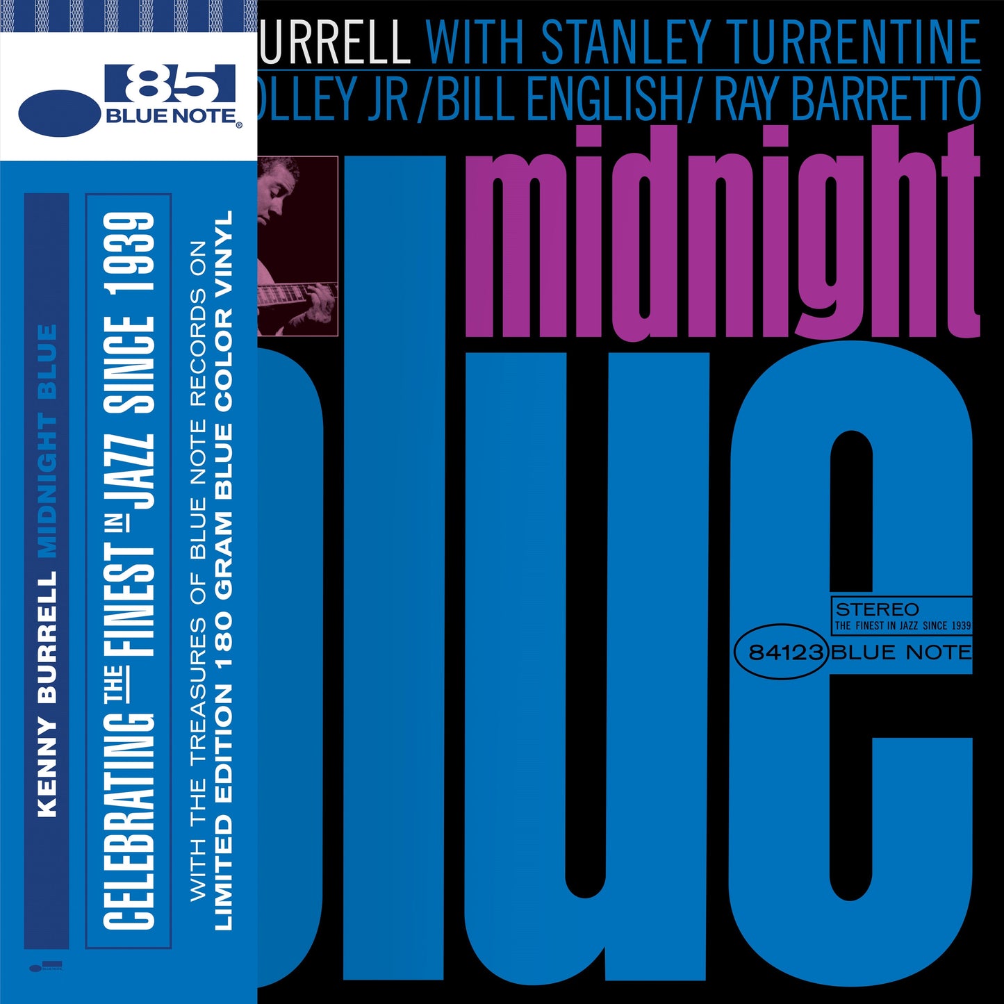 Kenny Burrell - Midnight Blue - Blue Note Classic Indie LP Vinyl Record Hub
