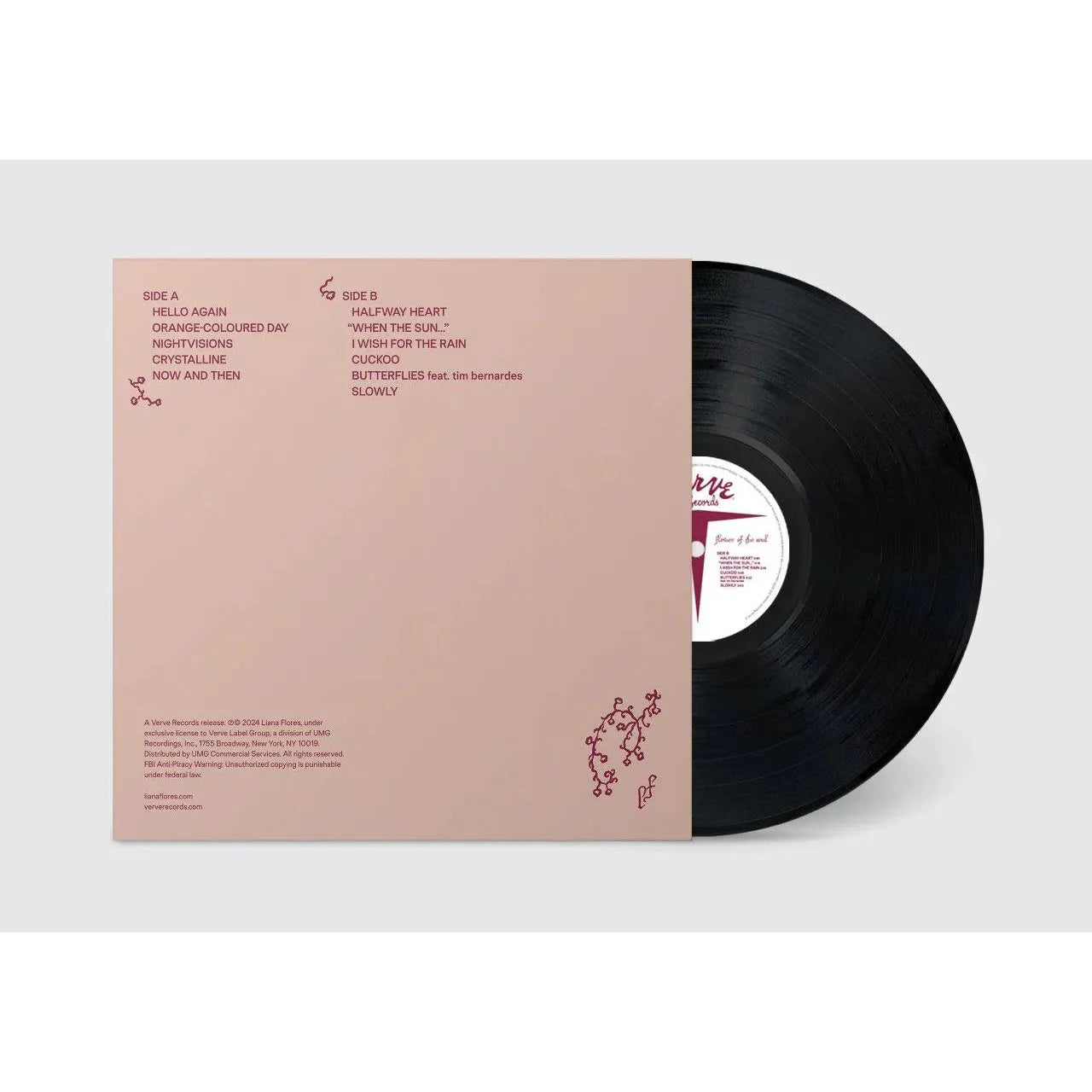 Liana Flores - Flower of the Soul - LP Vinyl Record Hub