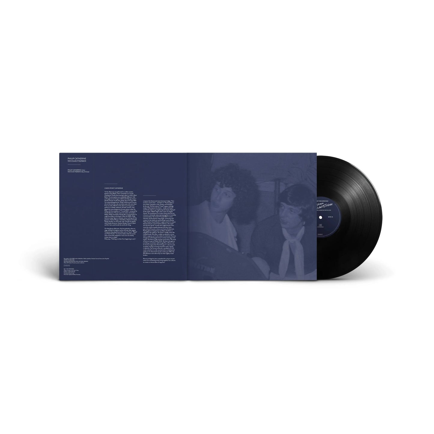 Philip Catherine & Nicolas Fiszman - Live at the Berlin Jazzbühne Festival 1982 - The Lost Recordings LP Vinyl LP Hub