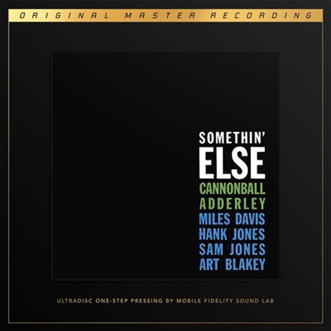 Cannonball Adderley - Somethin' Else - (MFSL UltraDisc One-Step 45rpm Vinyl 2LP Box Set) Vinyl LP Hub