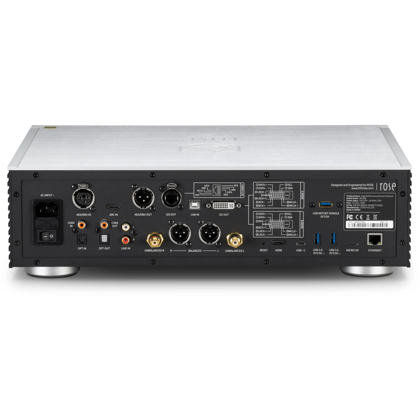 HiFi Rose - RS150B Reference HiFi Network Streamer Vinyl Record Hub