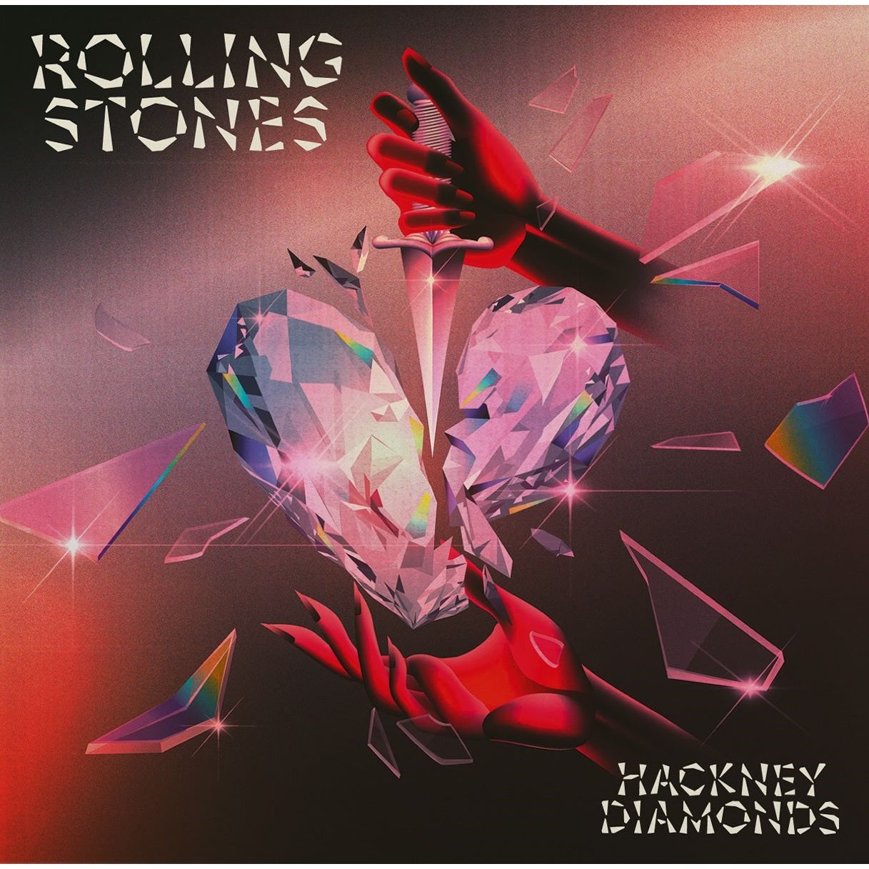 The Rolling Stones - Hackney Diamonds - Clear LP Vinyl Record Hub