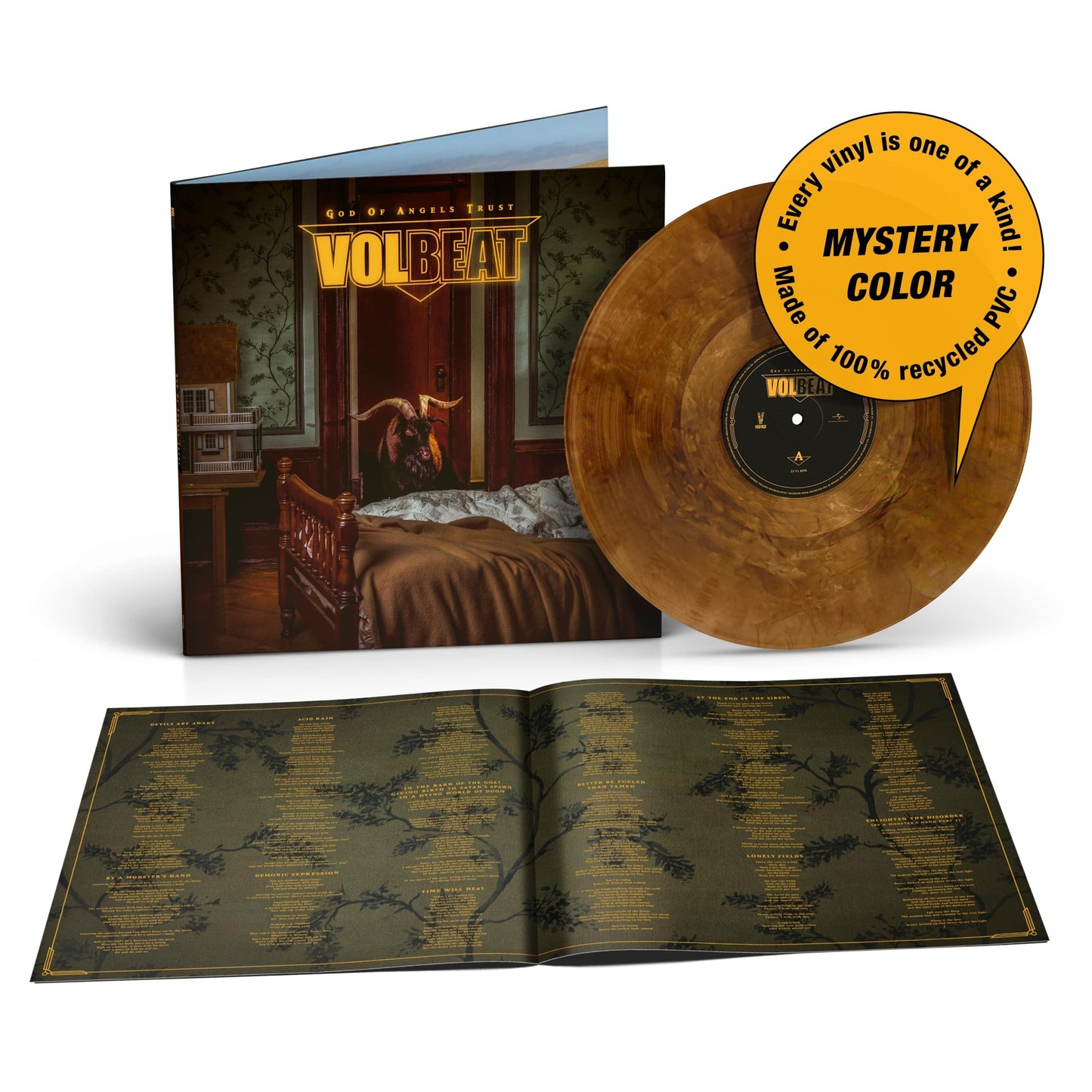 Volbeat - Gods Of Angels Trust - Indie LP Vinyl Record Hub