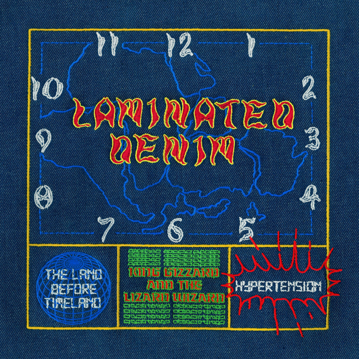 King Gizzard and the Lizard Wizard - Laminated Denim - Indie LP Vinyl Record Hub