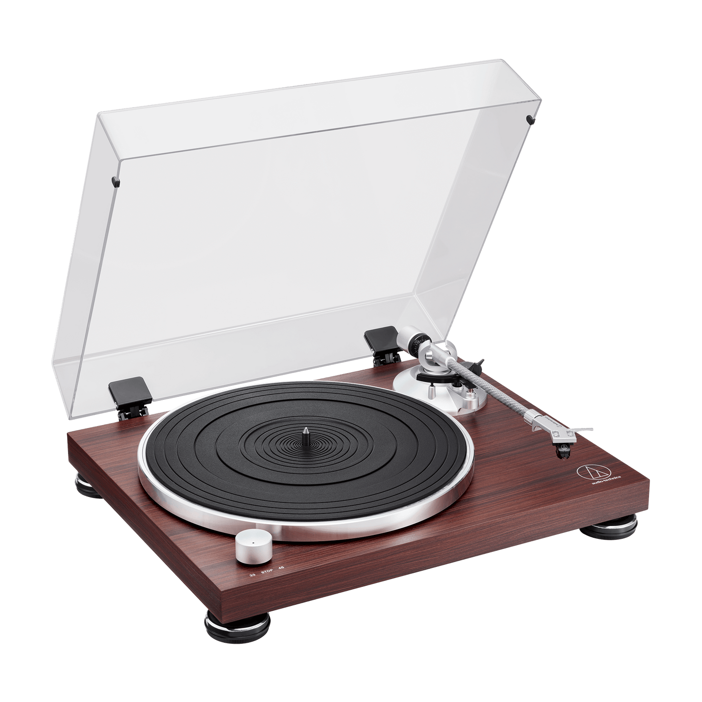 Audio Technica - AT-LPW50BT Manual Belt-Drive Turntable (Wireless & Analog) Vinyl Record Hub