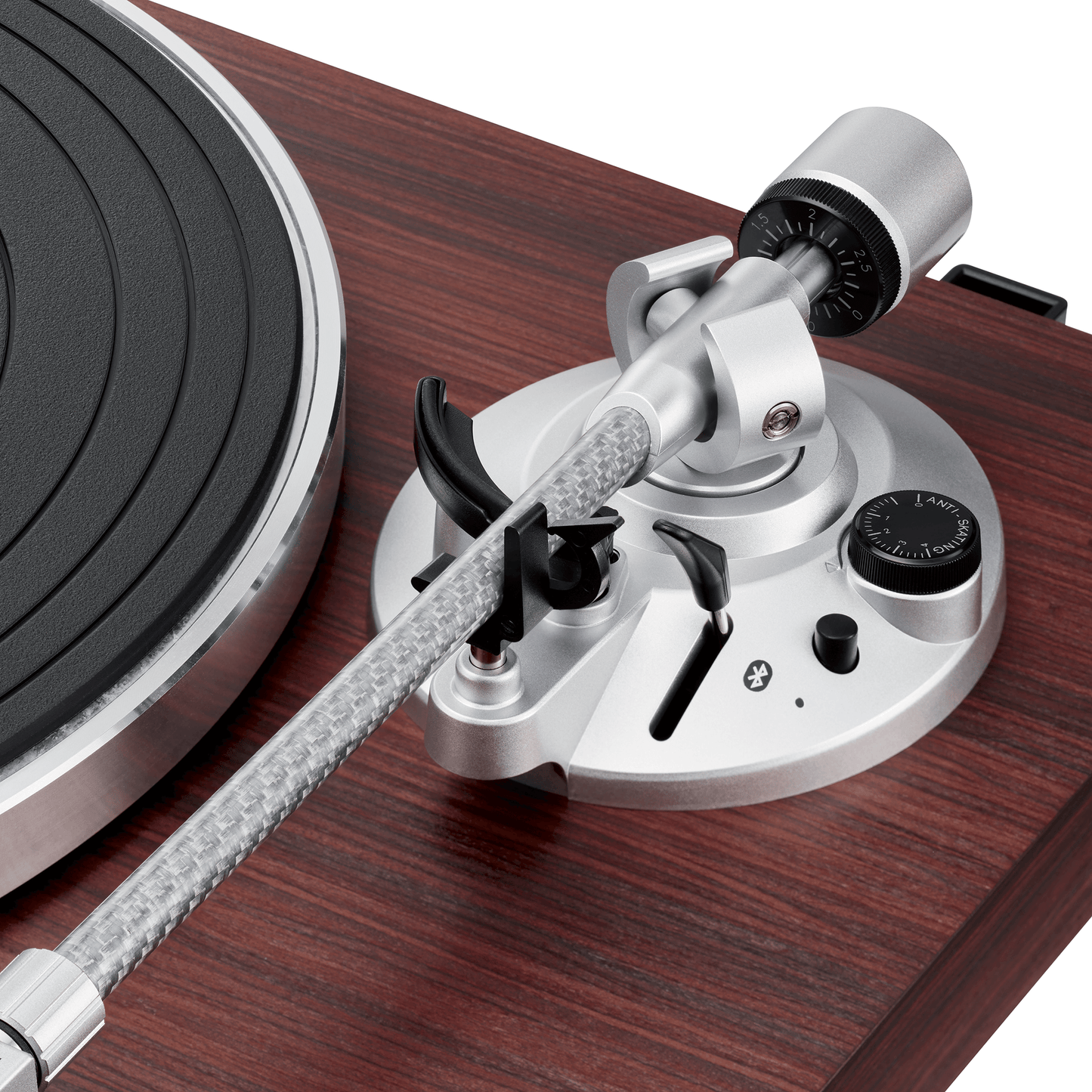 Audio Technica - AT-LPW50BT Manual Belt-Drive Turntable (Wireless & Analog) Vinyl Record Hub