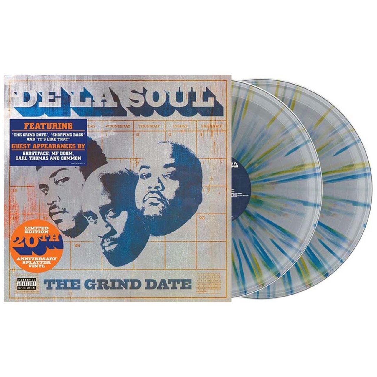 De La Soul - The Grind Date (20th Anniversary) - LP Vinyl Record Hub