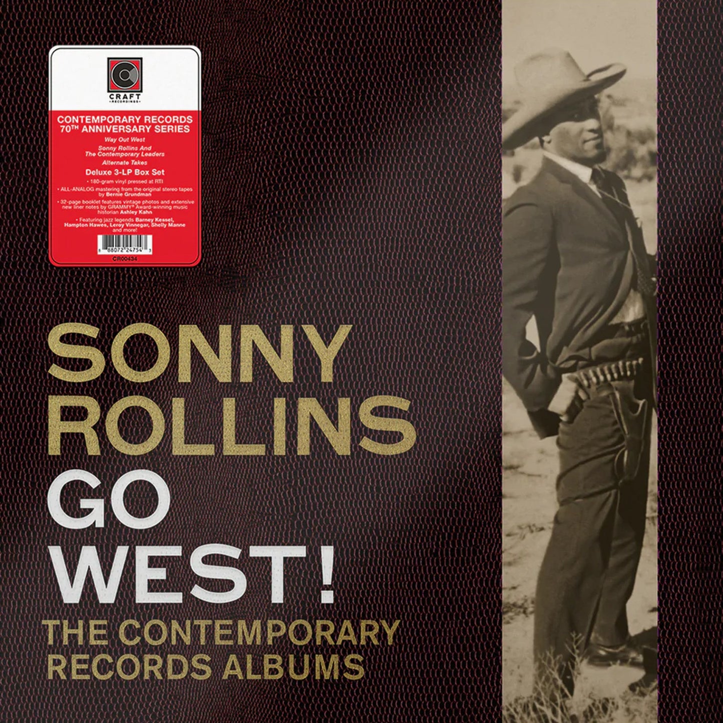 Sonny Rollins - Go West! The Contemporary Records - 3x LP Box Set Vinyl Record Hub