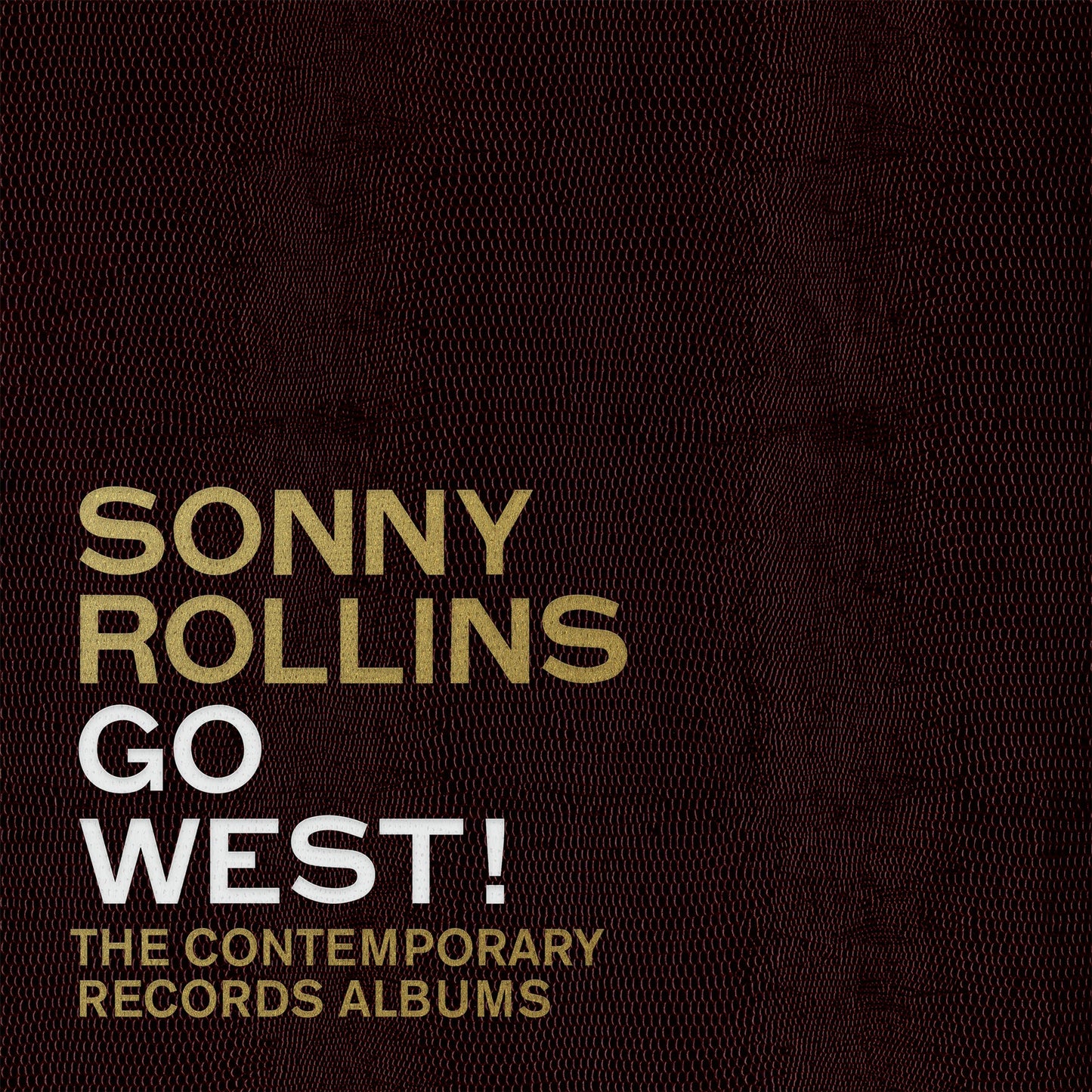 Sonny Rollins - Go West! The Contemporary Records - 3x LP Box Set Vinyl Record Hub