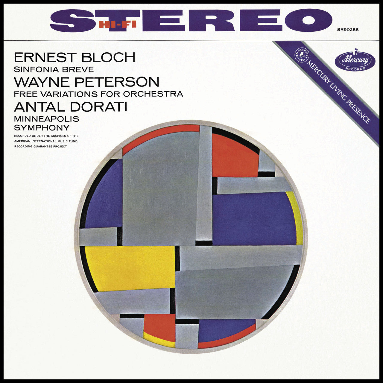 Antal Doráti - Bloch: Sinfonia Sacra; Peterson; Free Variations - Half-Speed Master LP Vinyl Record Hub