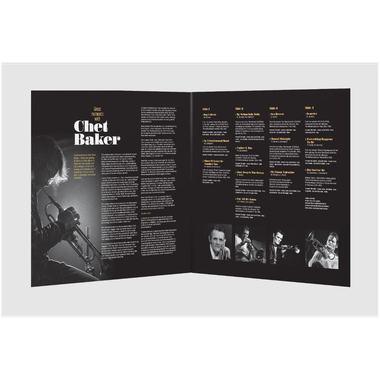 Chet Baker - Great Moments With - Music On Vinyl LP Vinyl Record Hub
