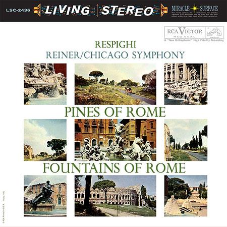Fritz Reiner - Respighi: Pines of Rome & Fountains of Rome - Analogue Productions LP Vinyl LP Hub