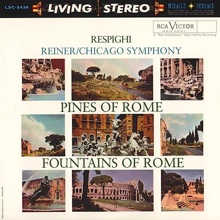 Respighi/Reiner - Pines Of Rome/Fountains Of Rome - Analogue Productions 45rpm LP Vinyl LP Hub
