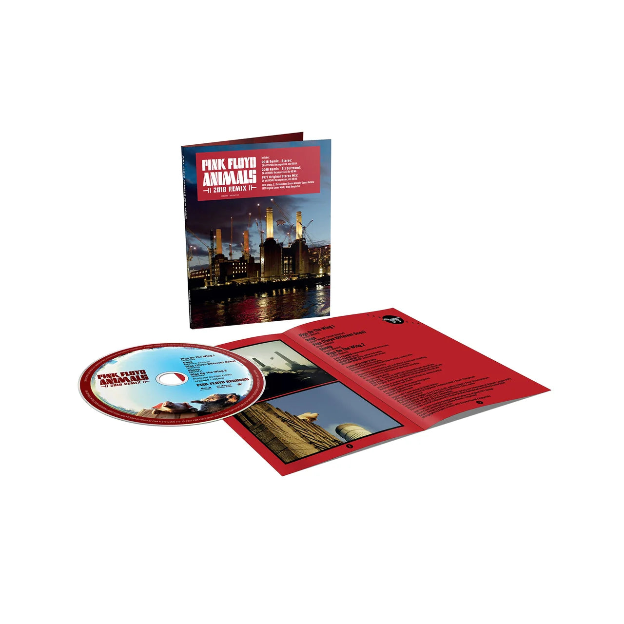 Pink Floyd - Animals (2018 Remix) - Blu-Ray Audio Disc Vinyl Record Hub