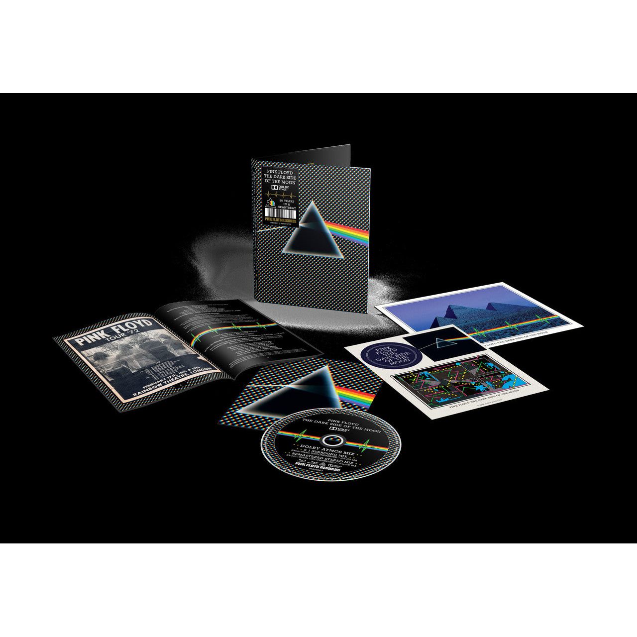 Pink Floyd - Dark Side of the Moon (50th Anniversary Remaster + Booklet) - Blu-ray Vinyl Record Hub