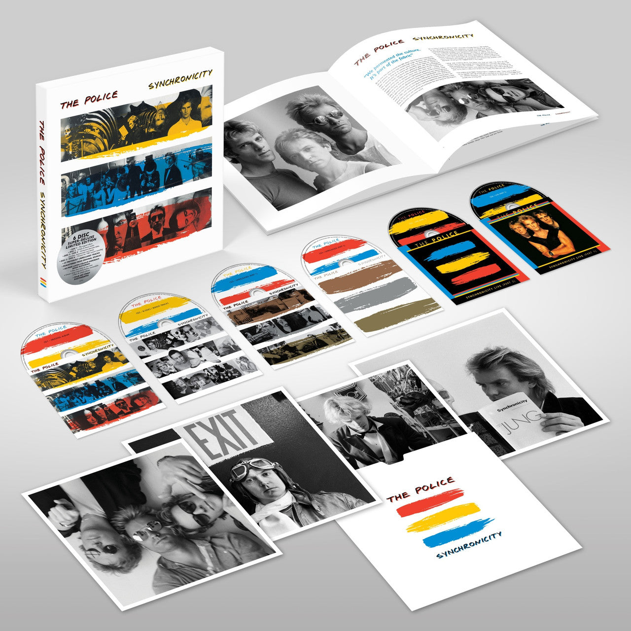 The Police - Synchronicity - Super Deluxe Edition - 6CD + Book Box Set Vinyl Record Hub