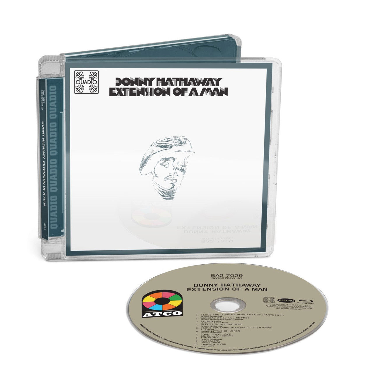 Donny Hathaway - Extension of a Man - (Quadio) Blu-Ray Audio Disc Vinyl Record Hub