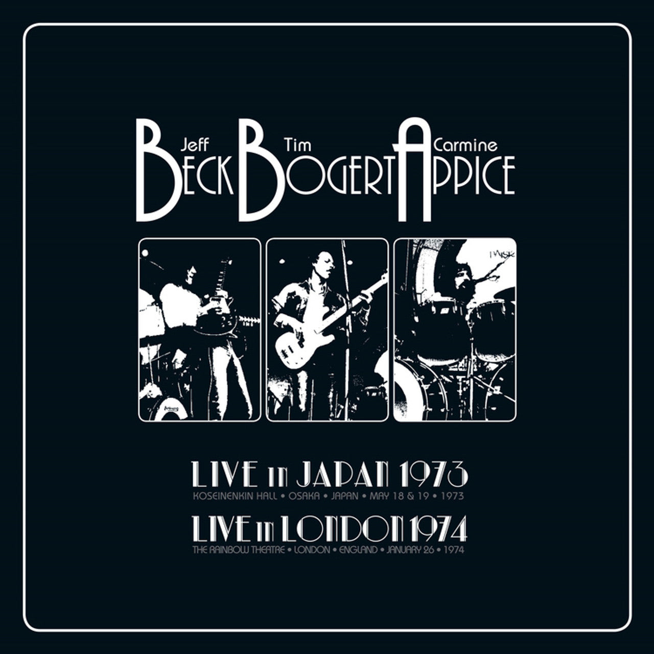 Beck Bogert & Appice - Live 1973 & 1974 - Box Set LP Vinyl Record Hub