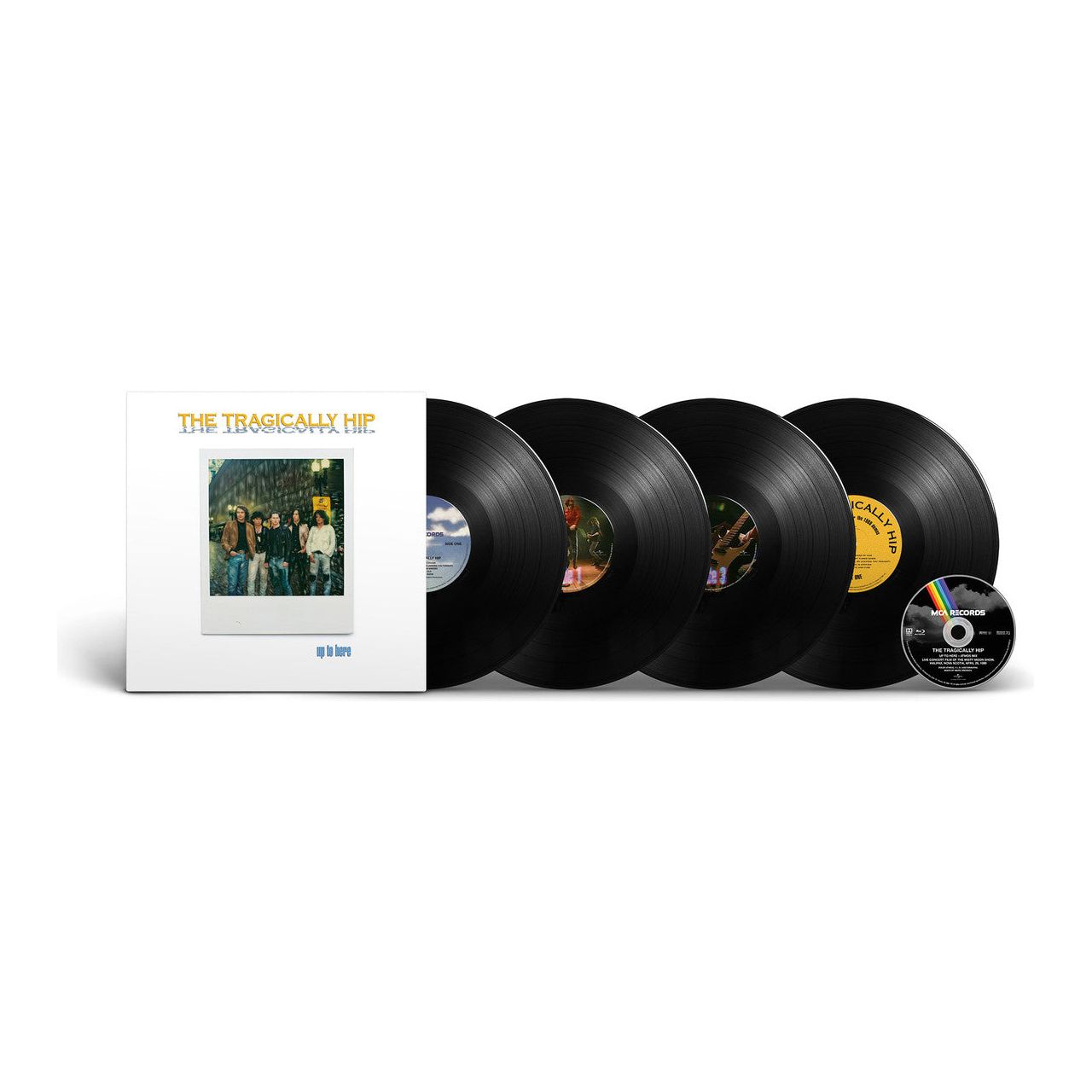 The Tragically Hip - Up to Here (Deluxe Edition) - Blu Ray Audio + 4 LP Boxed Set Vinyl Record Hub