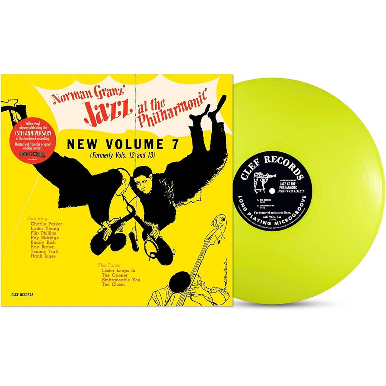 Various Artists - Norman Granz' Jazz At The Philharmonic: New Volume 7 (75th Anniversary) - LP Vinyl Record Hub