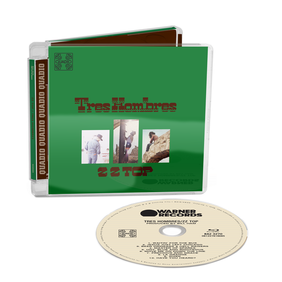 ZZ Top - Tres Hombres (Quadio) - Blu-ray Audio Disc Vinyl Record Hub