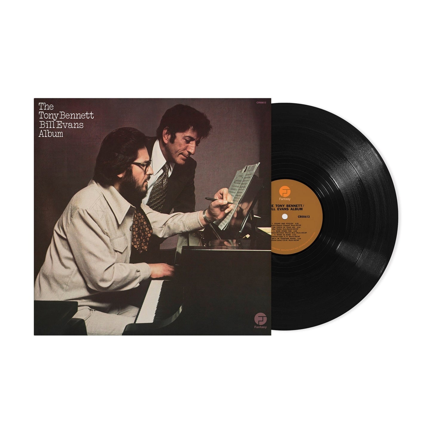 Tony Bennett & Bill Evans - The Tony Bennett Bill Evans Album - OJC LP Vinyl Record Hub