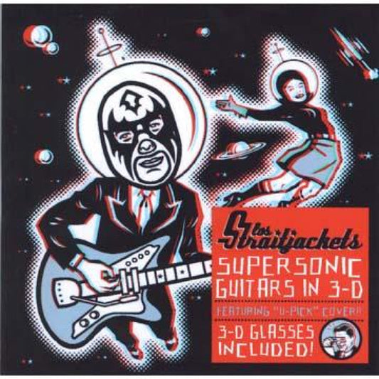 Los Straitjackets - Supersonic Guitars in 3-D - LP Vinyl Record Hub