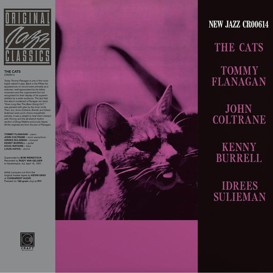The Cats - Tommy Flanagan, John Coltrane, Kenny Burrell & Idrees Sulieman - The Cats - OJC LP Vinyl Record Hub