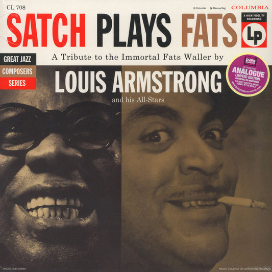 Louis Armstrong - Satch Plays Fats - Pure Pleasure LP Vinyl LP Hub