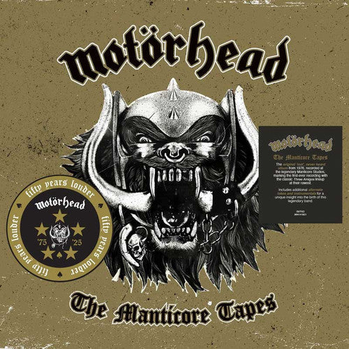 Motorhead - The Manticore Tapes - LP Vinyl Record Hub