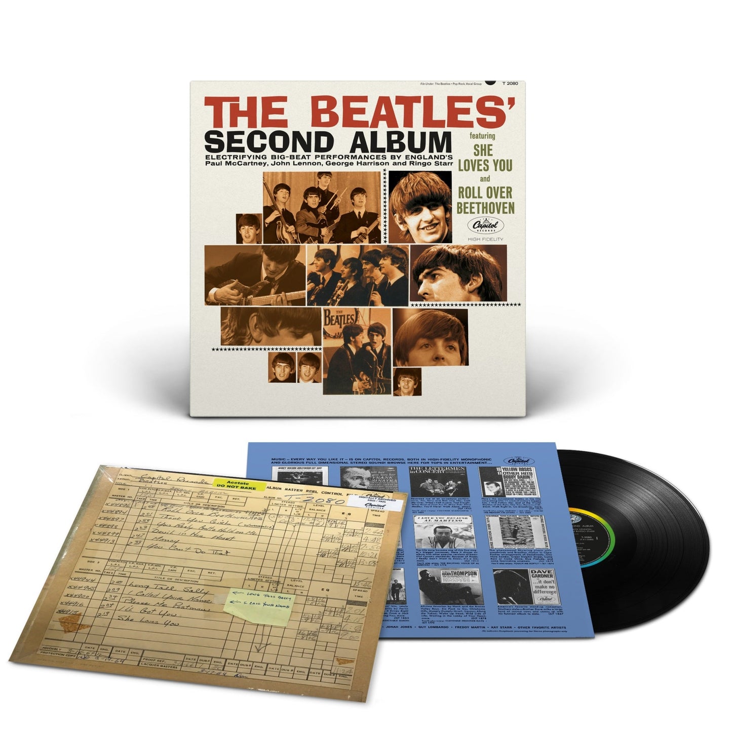 The Beatles - Second Album (In Mono) - LP Vinyl Record Hub