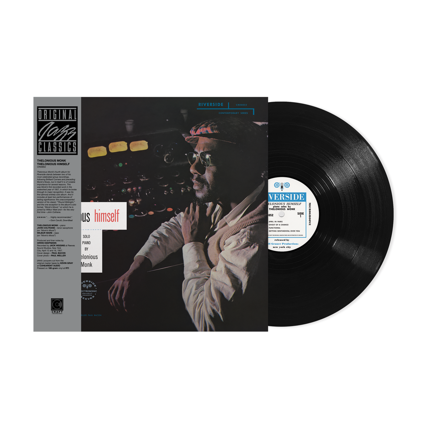 Thelonious Monk - Thelonious Himself - OJC LP Vinyl Record Hub
