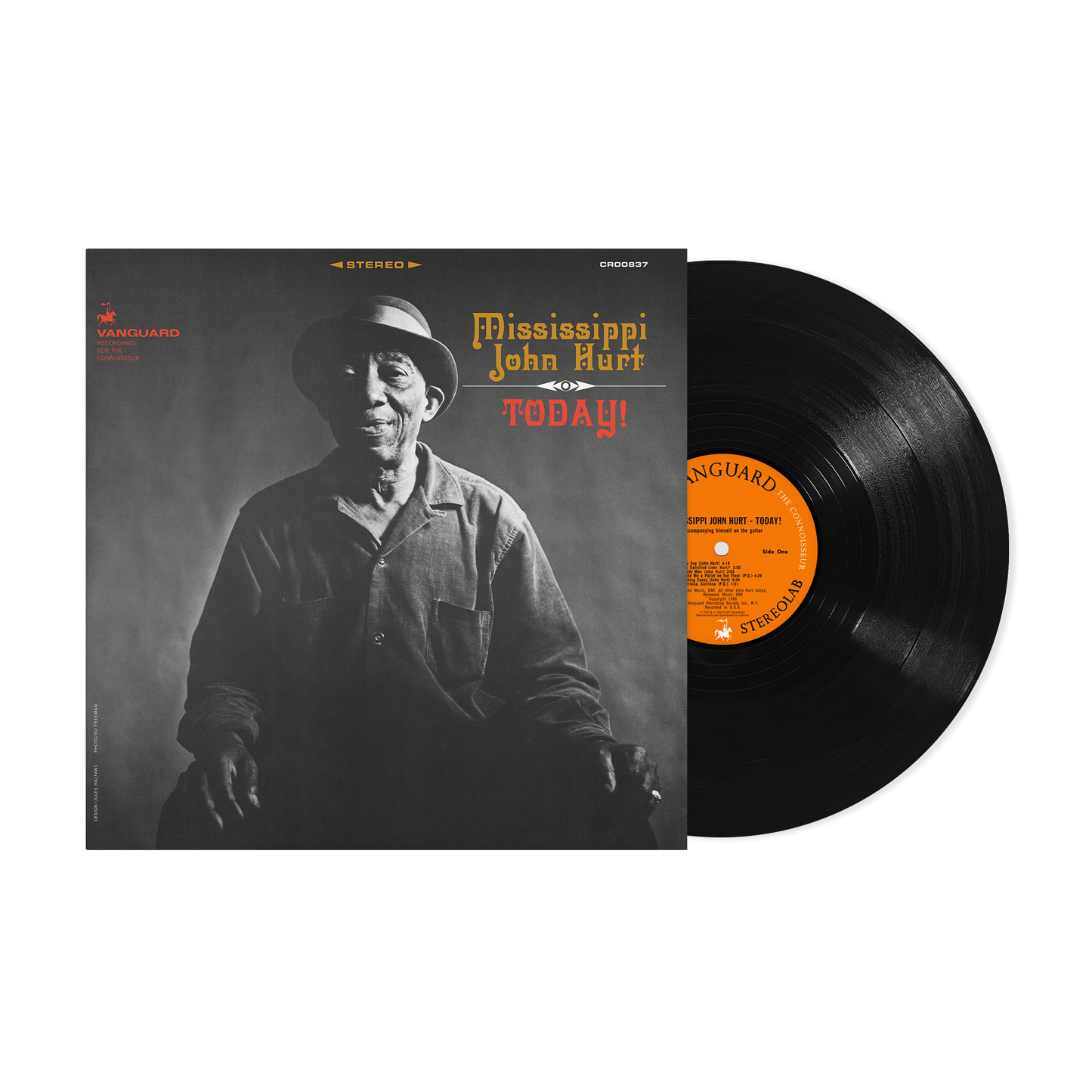 Mississippi John Hurt - Today! - Bluesville Acoustic Sound Series LP Vinyl Record Hub