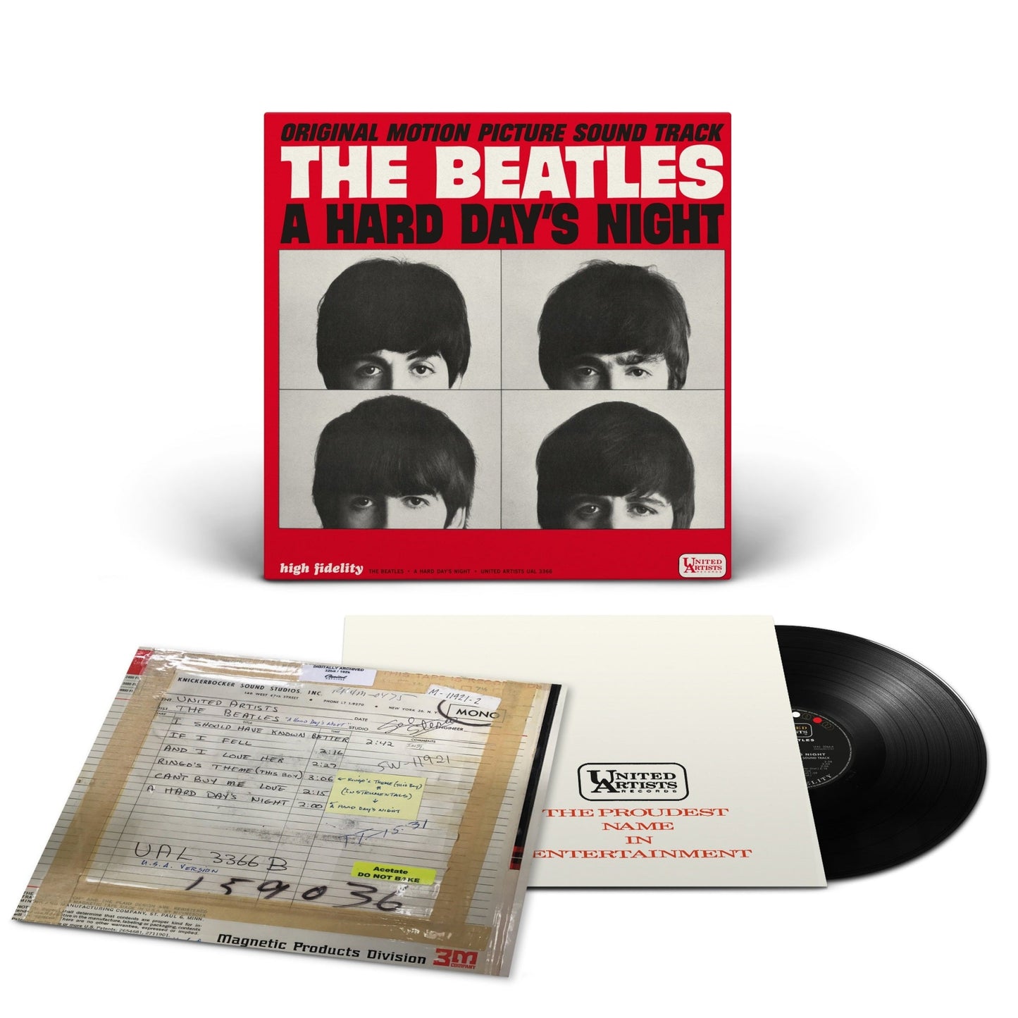 The Beatles - A Hard Day's Night: Original Motion Picture Soundtrack (In Mono) - LP Vinyl Record Hub