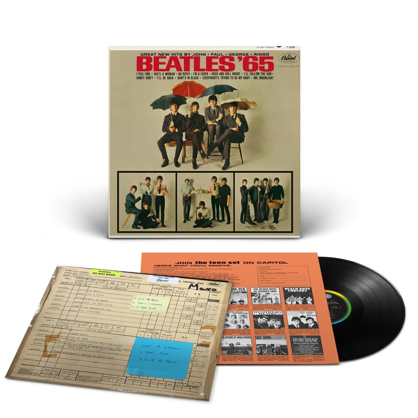 The Beatles - Beatles '65 (In Mono) - LP Vinyl Record Hub