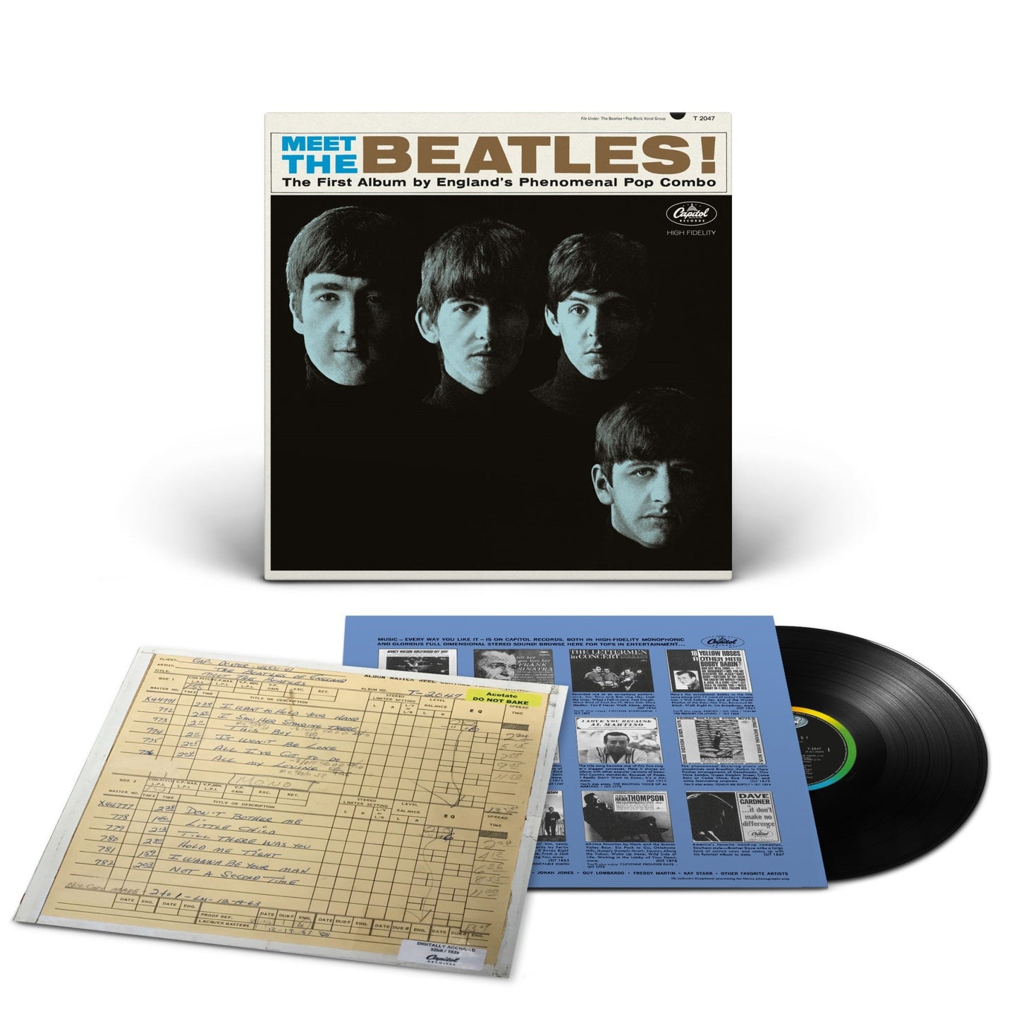 The Beatles - Meet the Beatles! (In Mono) - LP Vinyl Record Hub