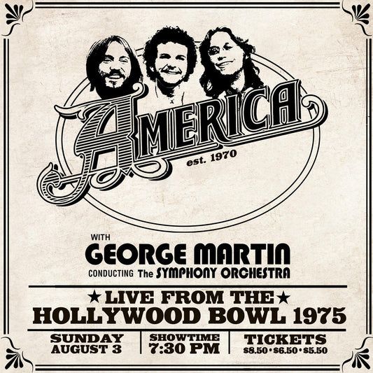 America - Live from the Hollywood Bowl 1975 - LP Vinyl Record Hub