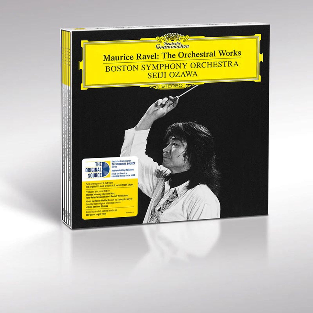 Seiji Ozawa & BSO - Ravel: The Orchestral Works - Original Source Series Boxed Set LP Vinyl Record Hub