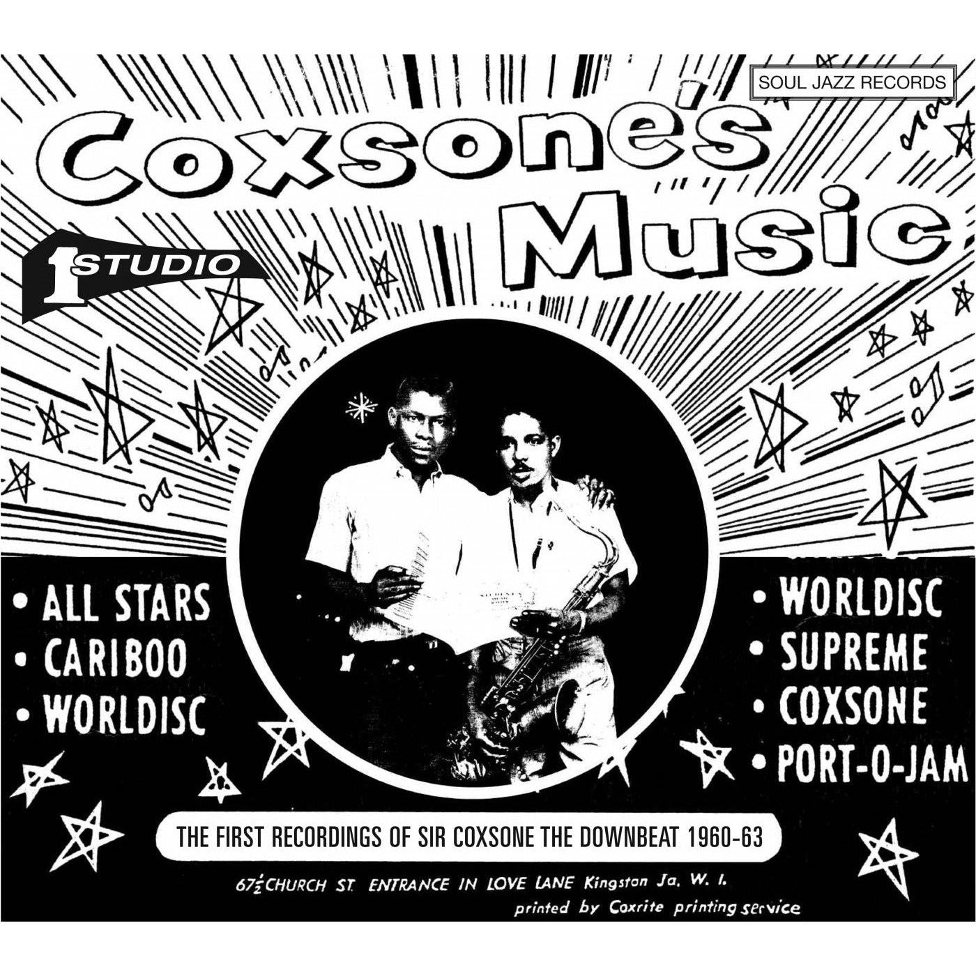 Soul Jazz Records Presents - Coxsone's Music - LP Vinyl Record Hub