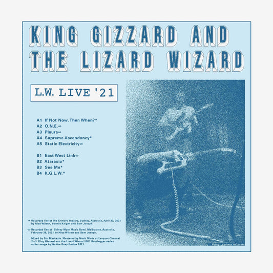 King Gizzard and the Lizard Wizard - L.w. Live In Australia  - LP Vinyl Record Hub