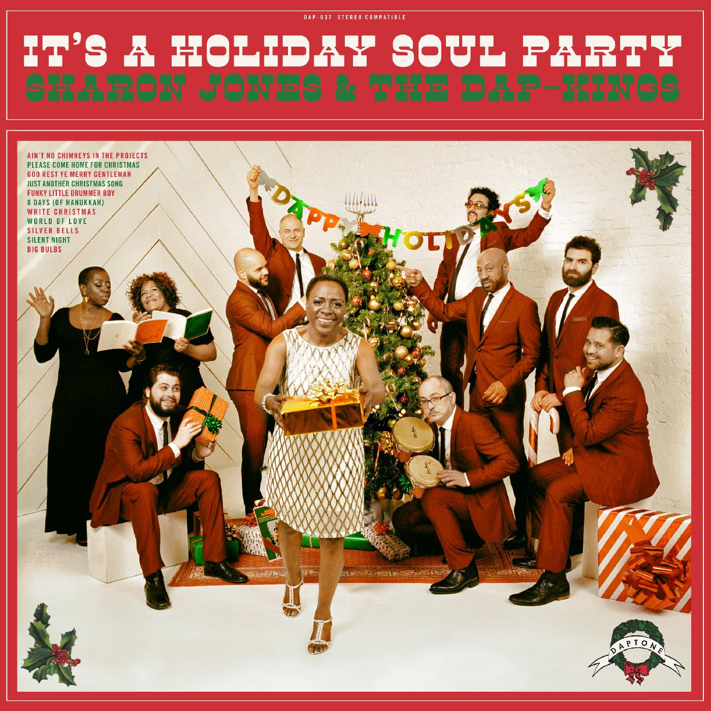 Sharon Jones & The Dap-Kings - It's A Holiday Soul Party - LP Vinyl Record Hub