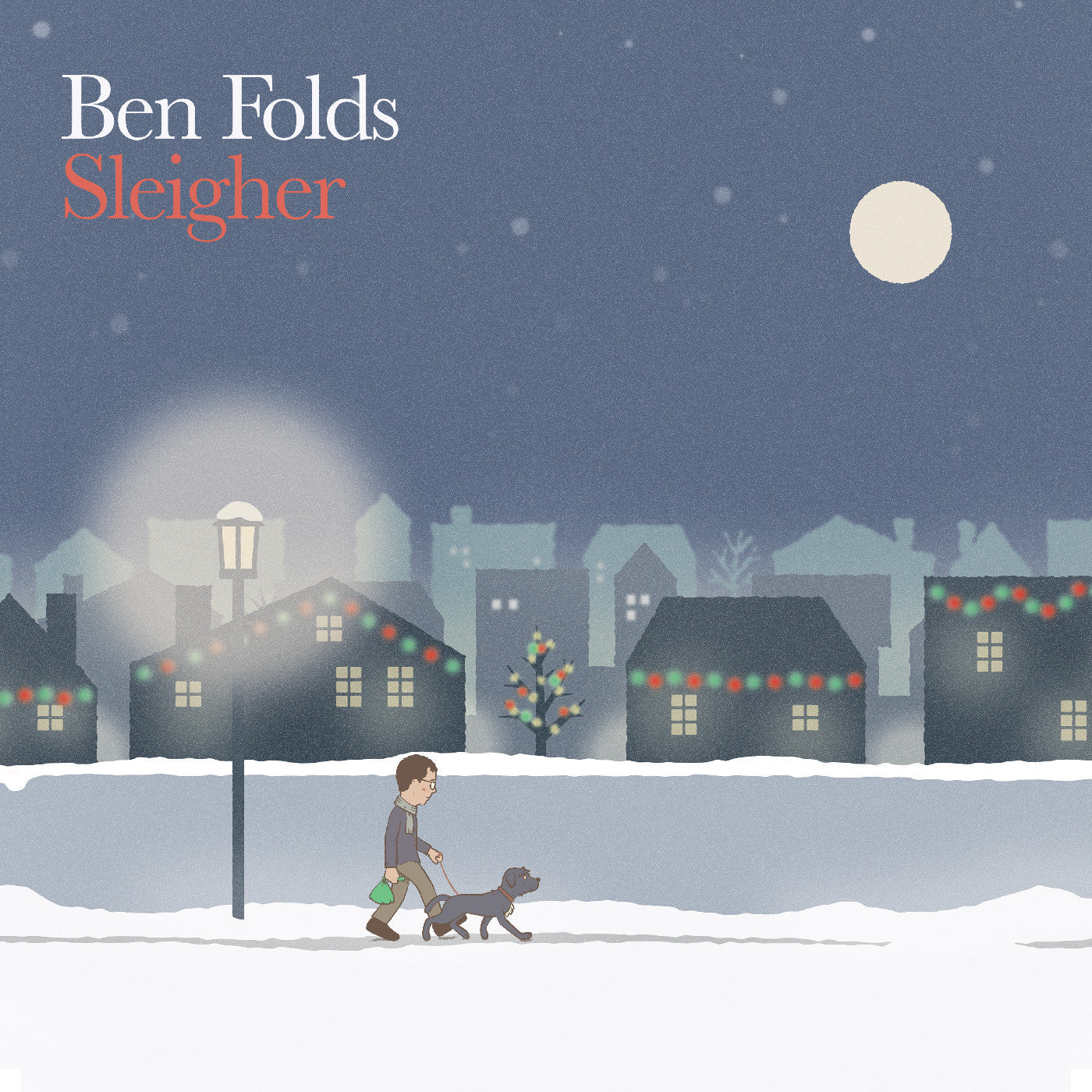 Ben Folds - Sleigher - Autographed Indie LP Vinyl Record Hub