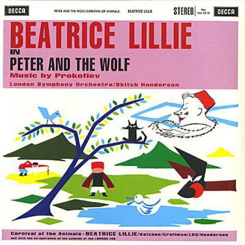 Beatrice Lillie - Prokofiev / Saint-Saëns – Peter And The Wolf / Carnival Of The Animals - Speakers Corner LP Vinyl LP Hub
