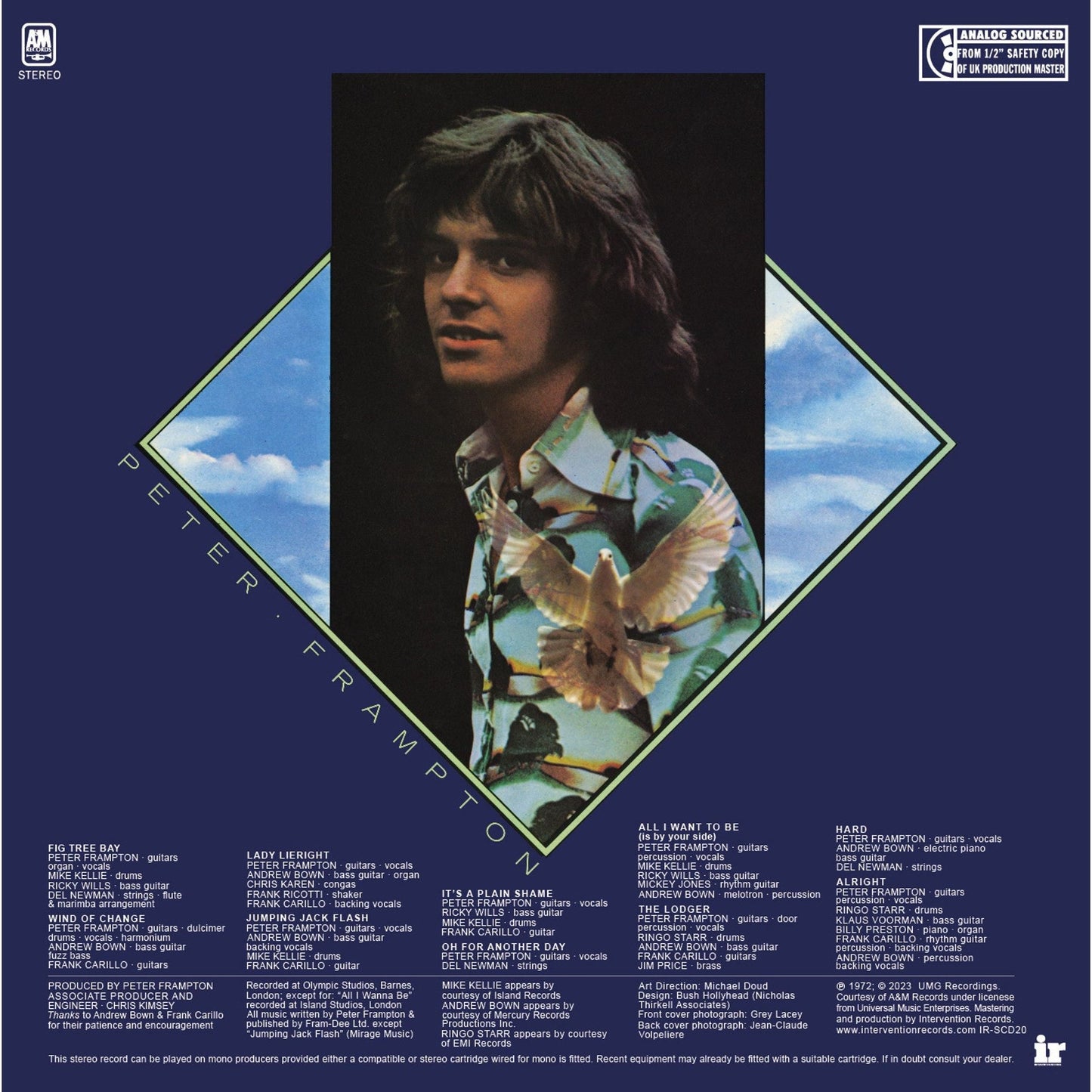 Peter Frampton - Wind of Change - Intervention Records SACD Vinyl Record Hub