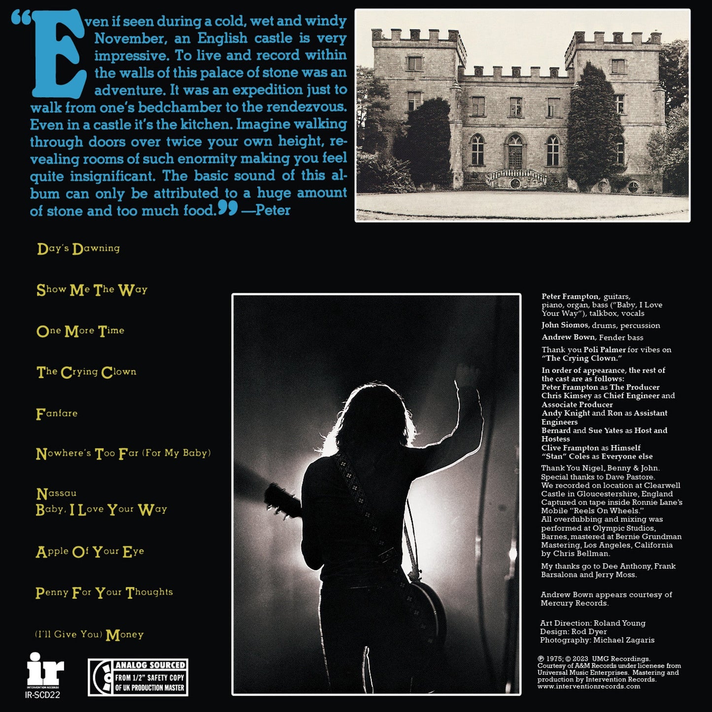 Peter Frampton - Frampton - Intervention Records SACD Vinyl Record Hub