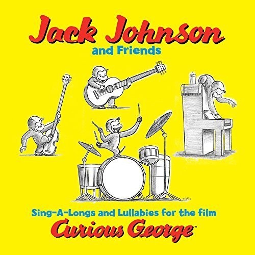 Jack Johnson & Friends - Curious George (Sing-a-Long Songs and Lullabies for the Film) - LP Vinyl Record Hub