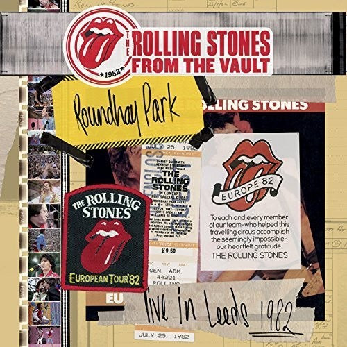 The Rolling Stones - From The Vault: Live In Leeds 1982 - LP Vinyl Record Hub