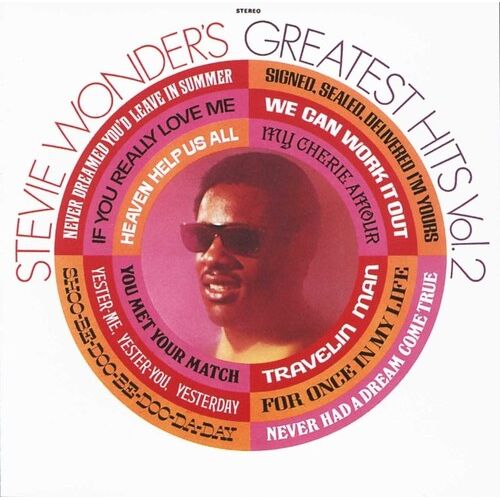 Stevie Wonder - Greatest Hits, Vol. 2 - Braille Cover - LP Vinyl Record Hub