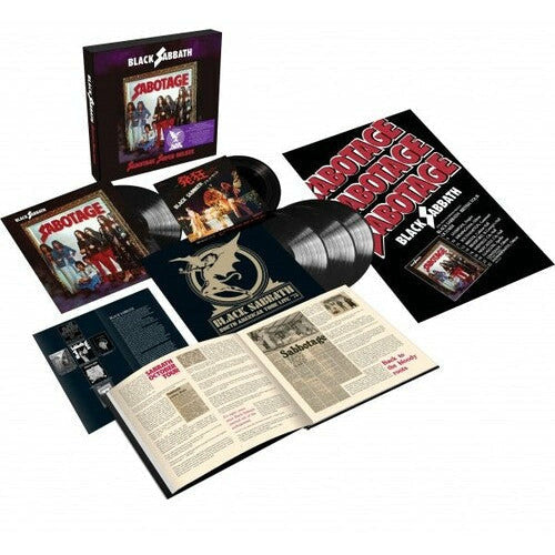 Black Sabbath - Sabotage Super Deluxe Edition - 4LP+7" Set Vinyl Record Hub