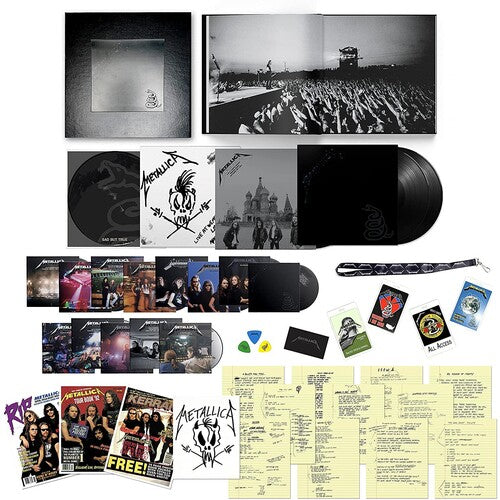 Metallica - Black Album - Deluxe LP, CD & DVD Box Set Vinyl Record Hub